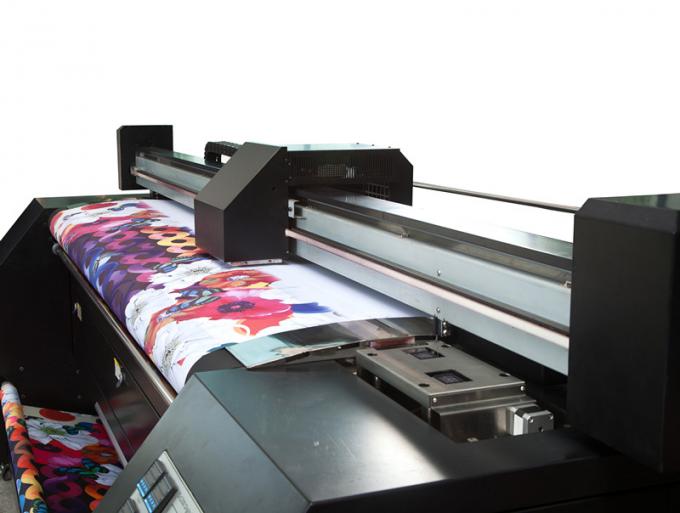 High Resolution Digital Textile Sublimation Printing Machine Continous Ink Supply 0