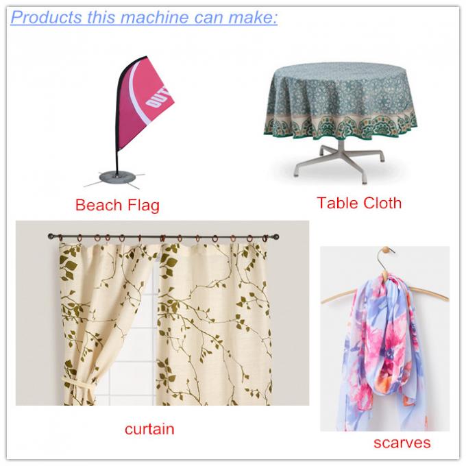 High Resolution Digital Textile Sublimation Printing Machine Continous Ink Supply 2