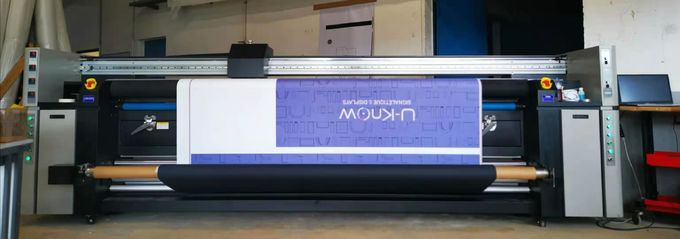 Large Format Pigment Ink Sublimation Printing Machine 1800DPI With 1.5mm Head 4