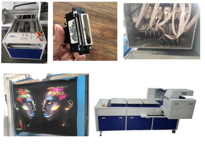 Digital Flatbed T Shirt Printing Machine With 8 Ricoh GH2220 Head 260kg Weight 0