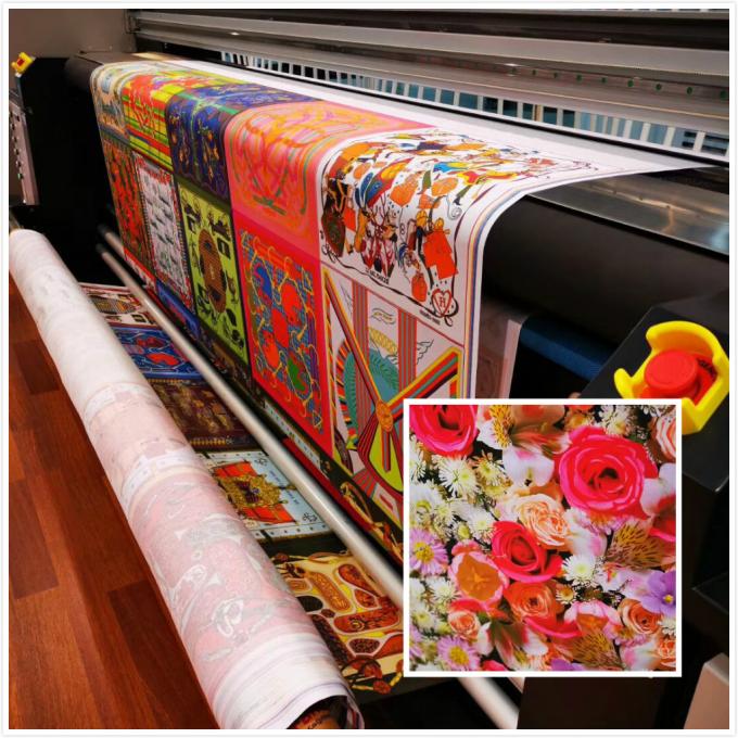 Roll To Roll Epson Sublimation Printer Digital Printing Machine With Print Head 1