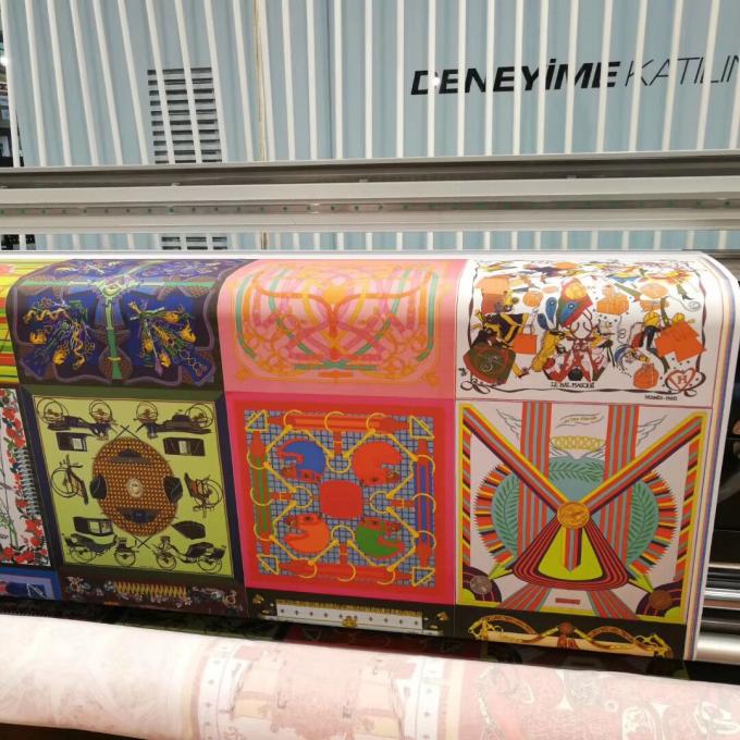 Digital Textile Printing Machine Flag Banner Polyester Fabric Inkjet Dye Sublimation Printer 3