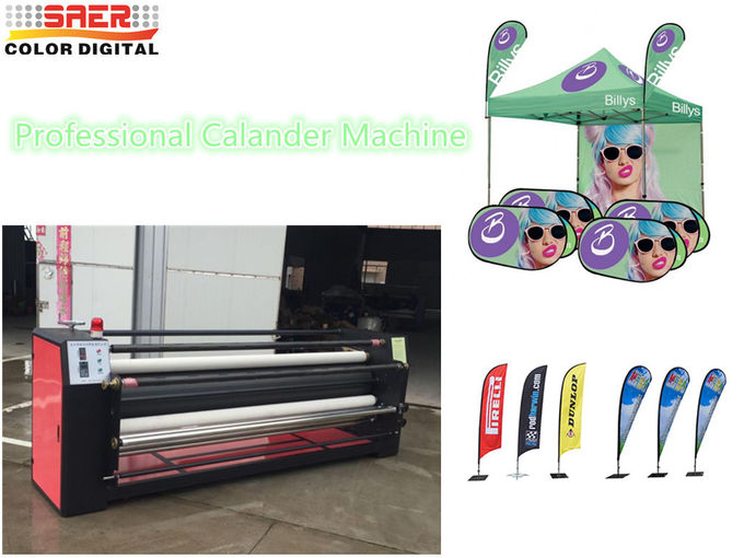 Textile Calender Fabric Heat Press Transfer Machine Flatbed Roller Heat Press Machine 1